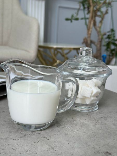 Набор молочник 180мл + сахарница 200 мл Olens "Home collection", 102-703 102-703 фото