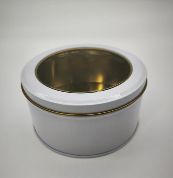 Банка Olens &laquo;Виндоу&raquo;, белая, 150г, круглая, 03660-4 03660-4 фото