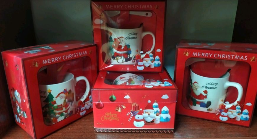 Кружка Olens &laquo;Новогоднее ассорти 1&raquo; 200 мл, 8030-287 8030-287 фото