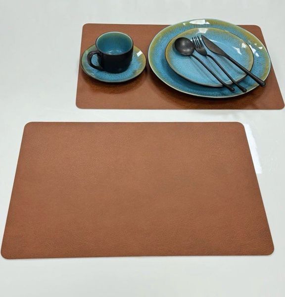 Підтарільник 45*30 см Olens "Leather, коричневий, 102-1076  102-1076  фото