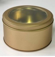 Банка Olens &laquo;Виндоу&raquo;, золотая 150г, круглая, 03660-5 03660-5 фото