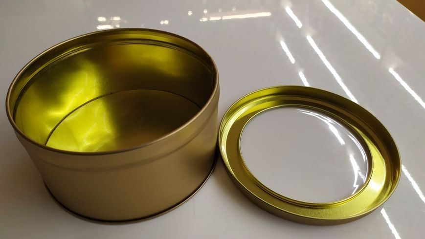 Банка Olens &laquo;Виндоу&raquo;, золотая 150г, круглая, 03660-5 03660-5 фото