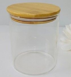 Банка стеклянная с бамбуковой крышкой, Olens &laquo;Башня&raquo;, 750мл, 8030-347 8030-347 фото