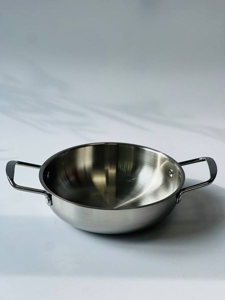 Миска с ручками 20&times;30&times;6,4 см Olens &laquo;Салат&raquo;, нержавеющая сталь, 1500 мл, 102-1363 102-1363 фото