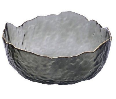 Салатник Olens "Золотая Маковка", средний, черный, 16,5/6,5 см, O8030-165 1886164520 фото