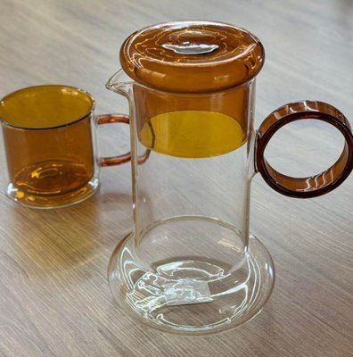 Чайник-кувшин 1000мл, Olens &laquo;Рино&raquo;, янтарный, 102-818/4 102-818/4 фото