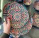 Тарілка 22см*2см Olens "Мальована синя", 8030-452 8030-452 фото 1